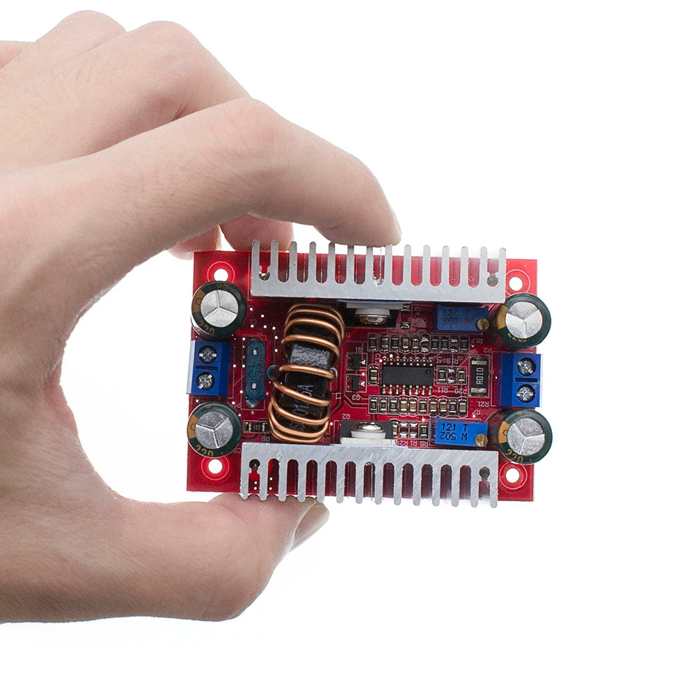 DC-DC 400W 15A Module Step-up Boost Converter Constant Current Power Supply LED Driver 8.5-50V to 10-60V Voltage Charger